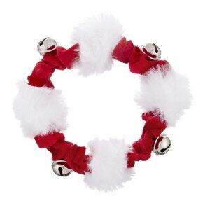 Jingle Bells Dog and Cat Holiday Collar with Bells